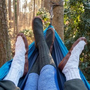 Acorn Original Slipper Sock Wool Suede